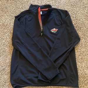 MN wild 3/4 zip